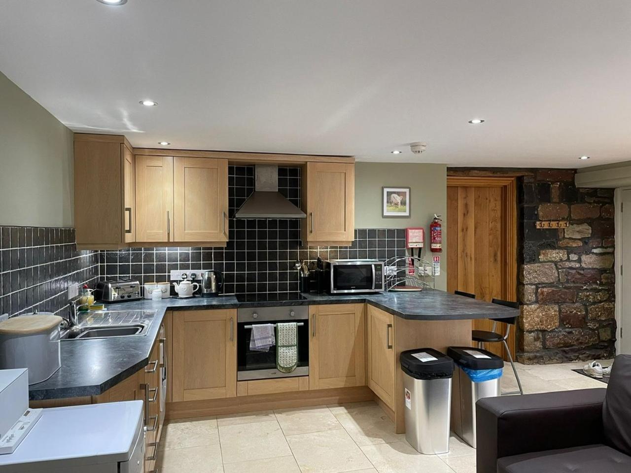 Villa Rhiwddu Barns à Llangadog Chambre photo